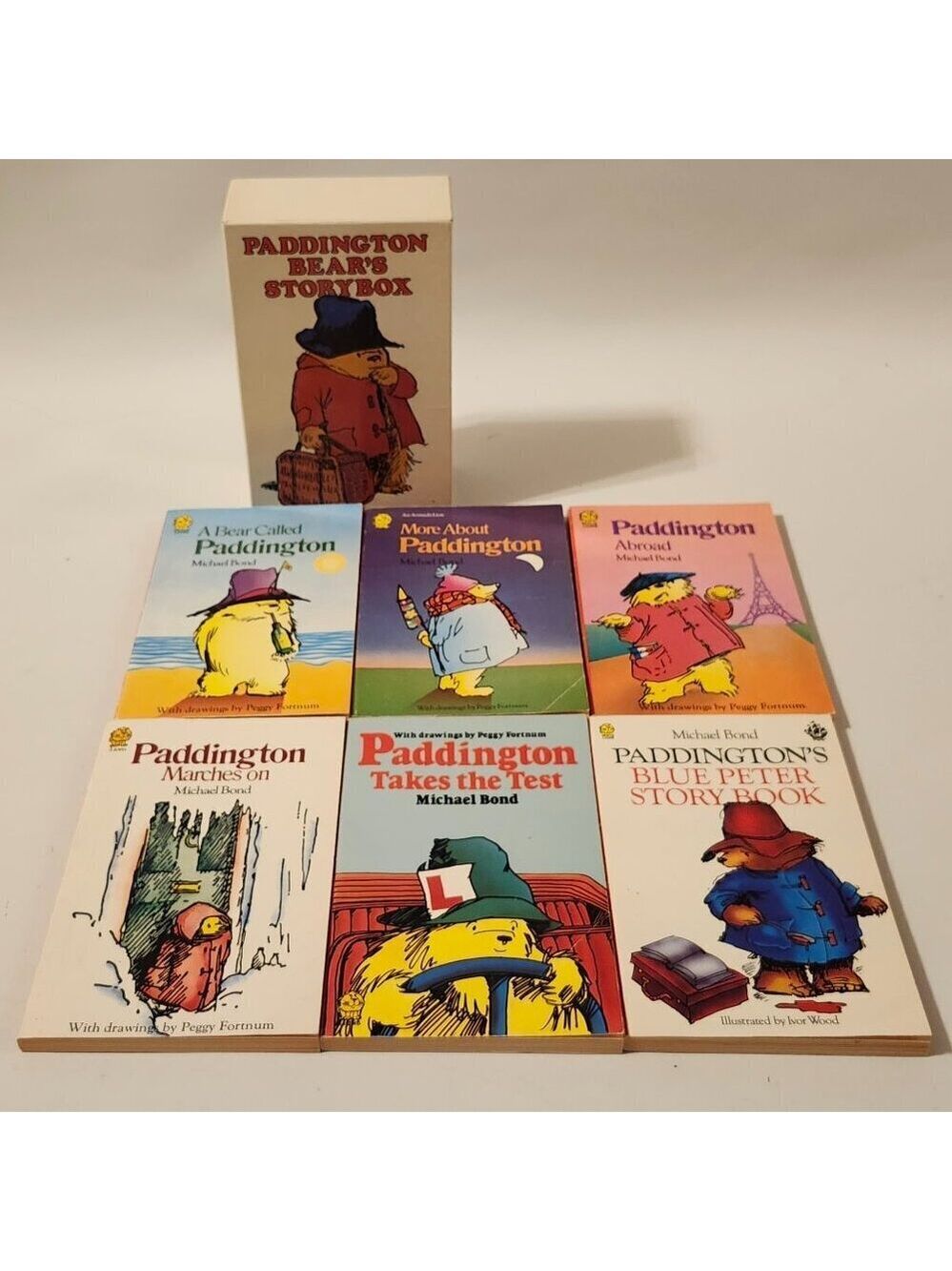 VINTAGE PADDINGTON BEAR'S STORYBOX GIFT SET of 6 Stories